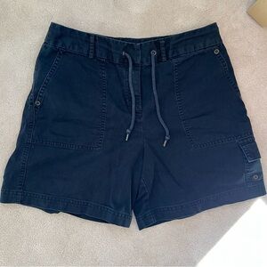 Kate Hill petite black cargo shorts
